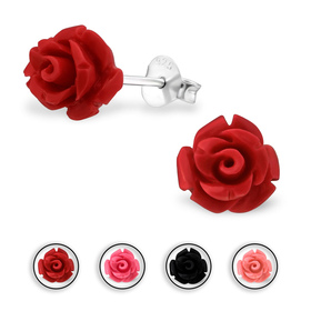 Auf dem Bild zu sehen ist ein Kinder Ohrringe Rose...
