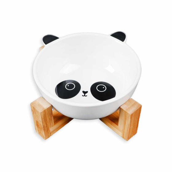 Hundenapf und Katzennapf aus Keramik - Panda