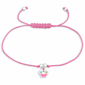 Auf dem Bild zu sehen sind Armband mit Cupcake Kuchen...