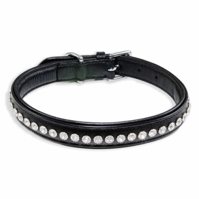 Auf dem Bild ist ein Hundehalsband als Lederhalsband für...