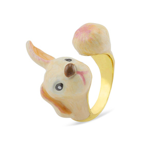 Auf dem Bild zu sehen sind Damen Ringe mit Hase Bunny aus...